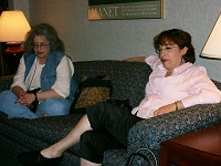  Susan Schwartz, Judy Kurzer 
photo Joan Heller